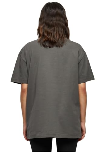 Women’s Oversized Boyfriend T-Shirt – Casual Loose Fit Cotton Tee in Grey