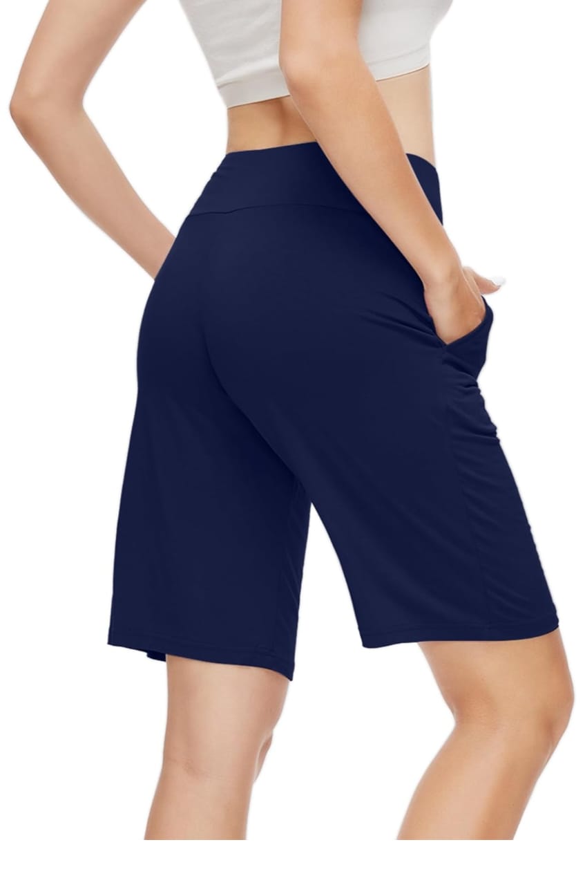 Bamboo Soft Sleep Shorts for Women Short Pants Pajama Bottoms Lounge Plus Size 3XL